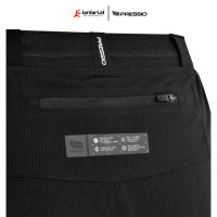 PRESSIO - Women - Elite 3" Short - Black Silver